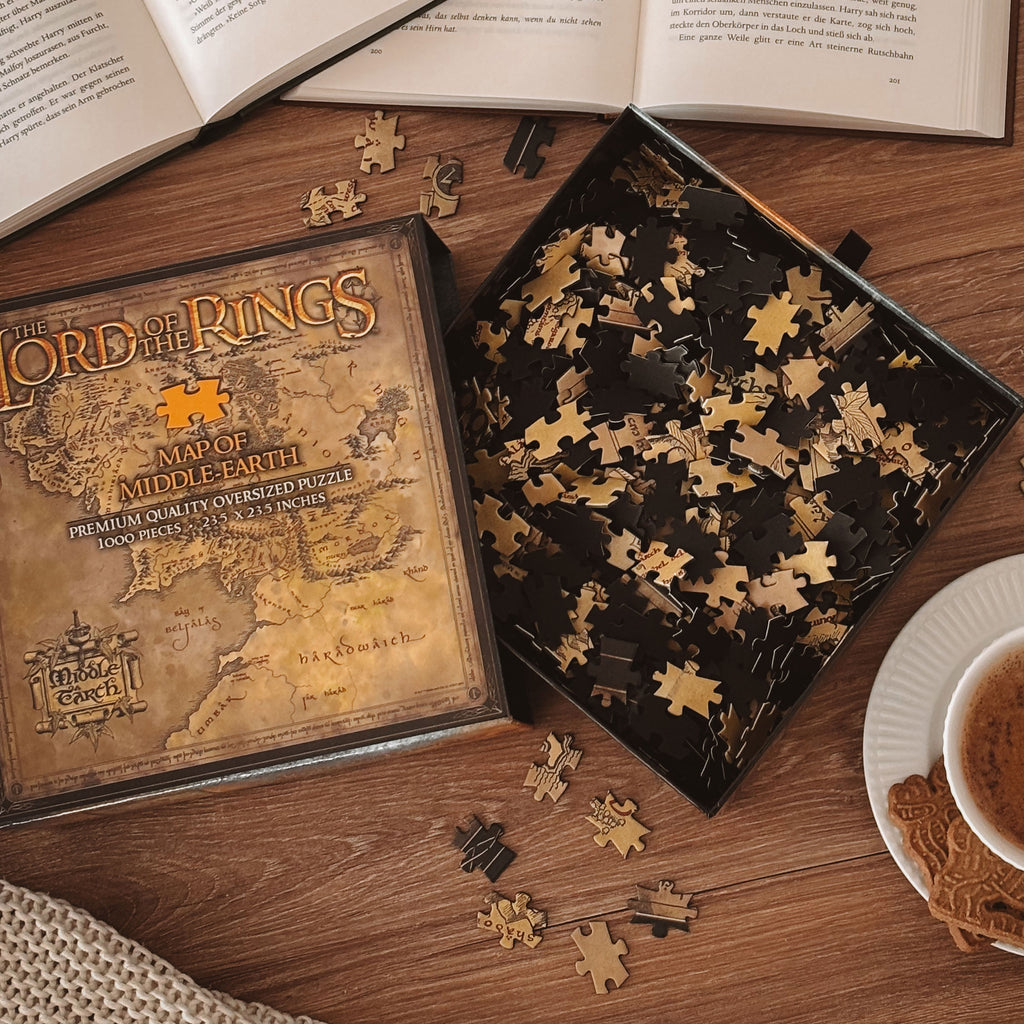 Product image The Lord of the Rings - Map of Middle-earth Puzzle