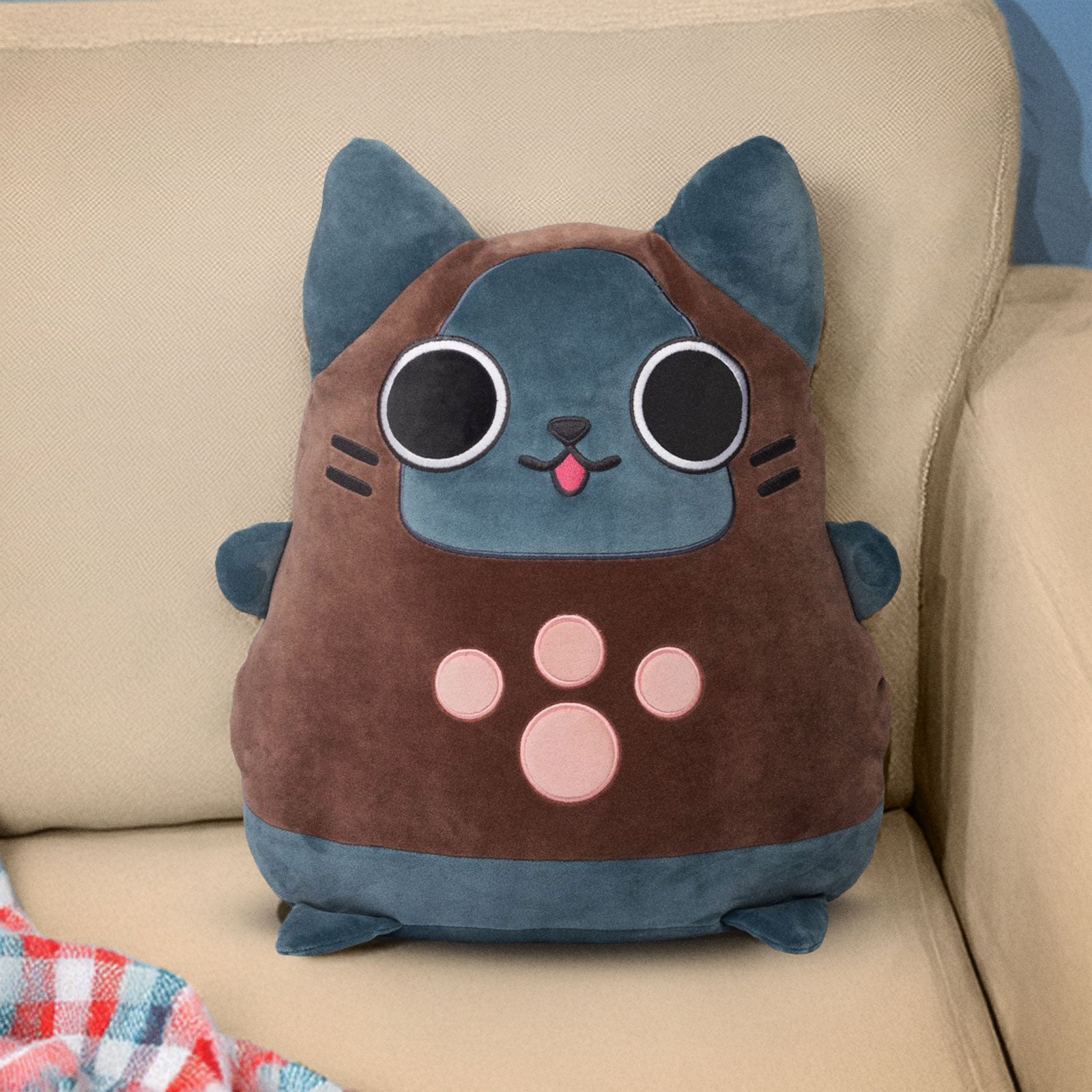 Zdjęcie produktu Monster Hunter - Pluszowa Maskotka Palico Smoosh Wersja Czekoladowa