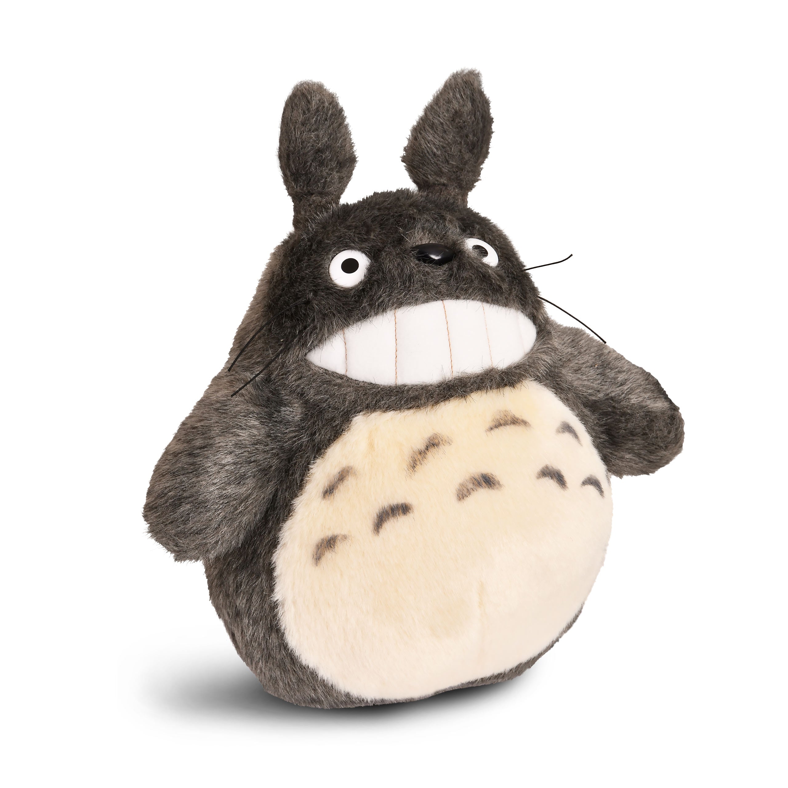 Zdjęcie produktu Totoro - Uśmiechnięta pluszowa figurka szara