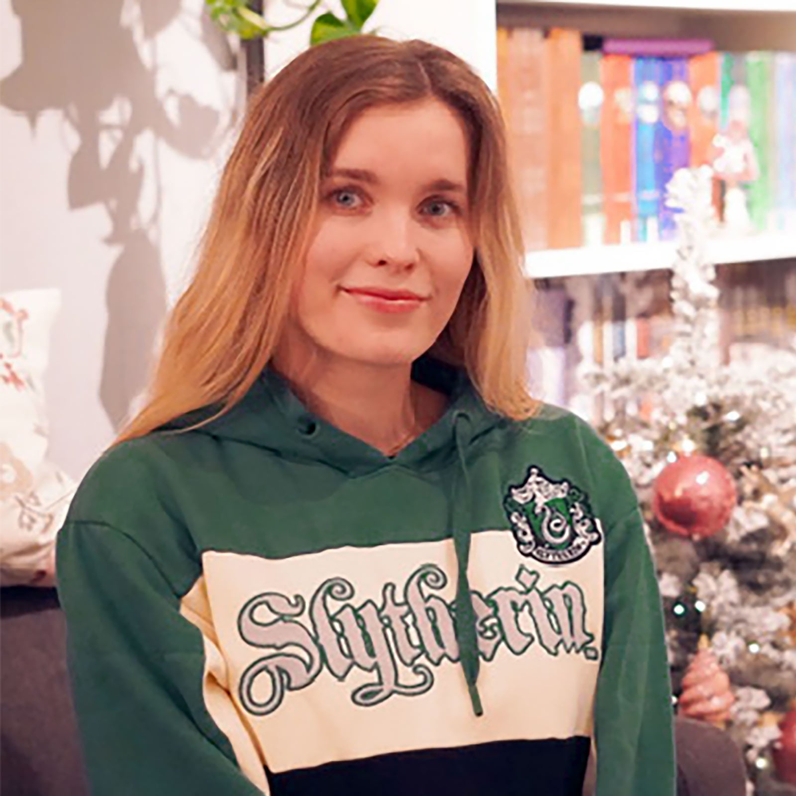 Zdjęcie produktu Harry Potter - Bluza z kapturem Team Slytherin