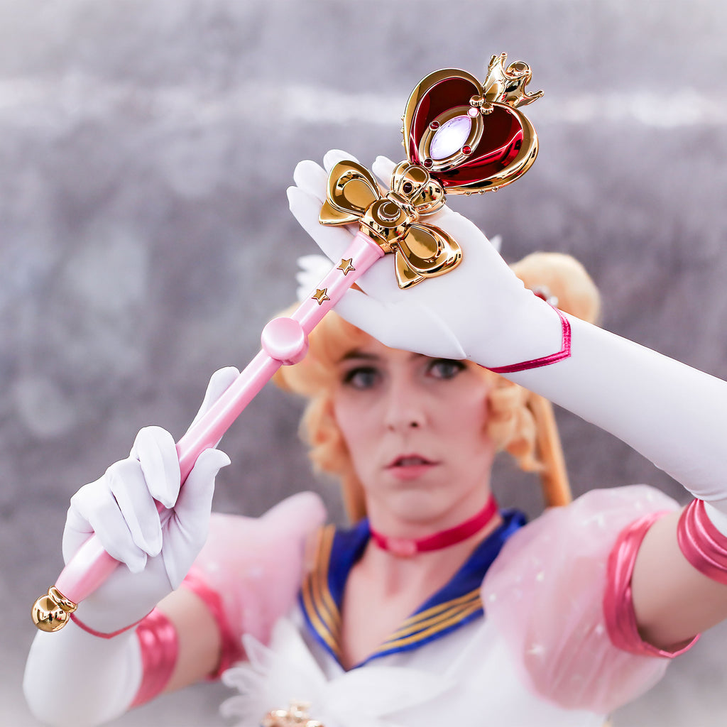 Zdjęcie produktu Sailor Moon - Kosmiczne Berło Księżycowych Serc Replika