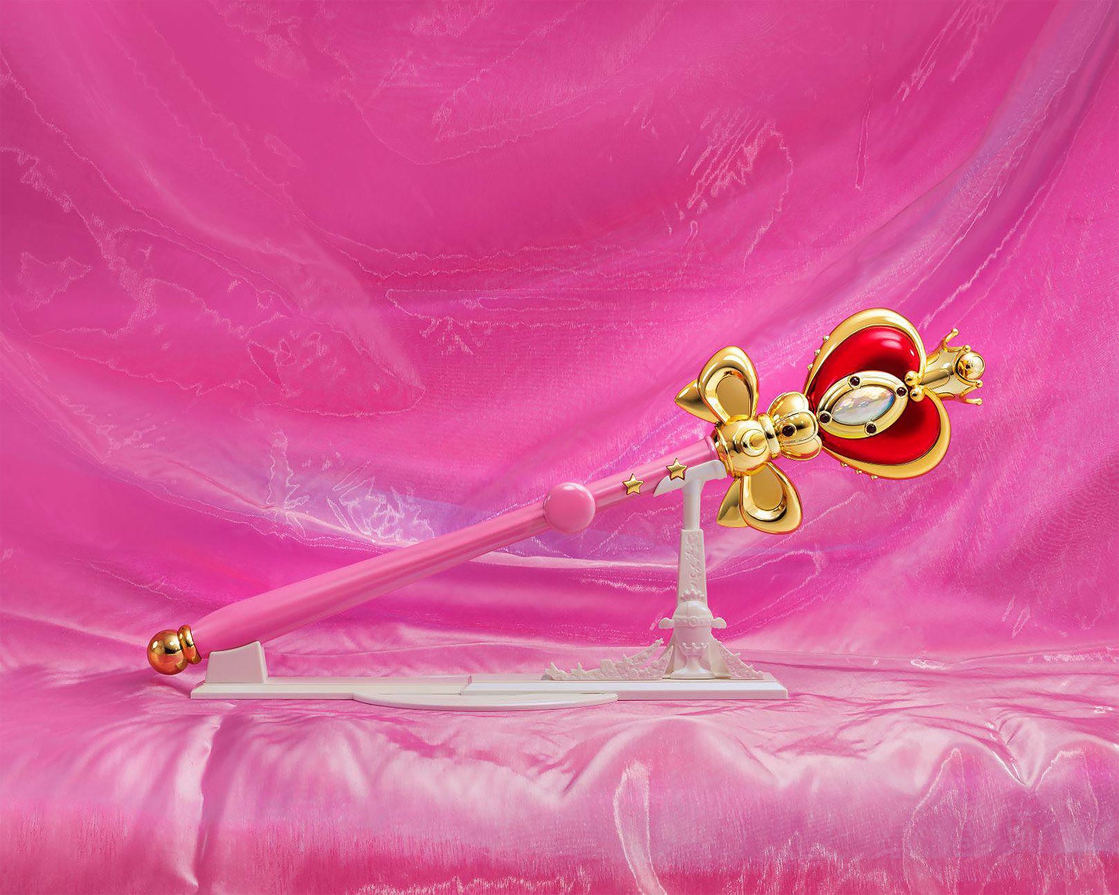 Zdjęcie produktu Sailor Moon - Kosmiczne Berło Księżycowych Serc Replika