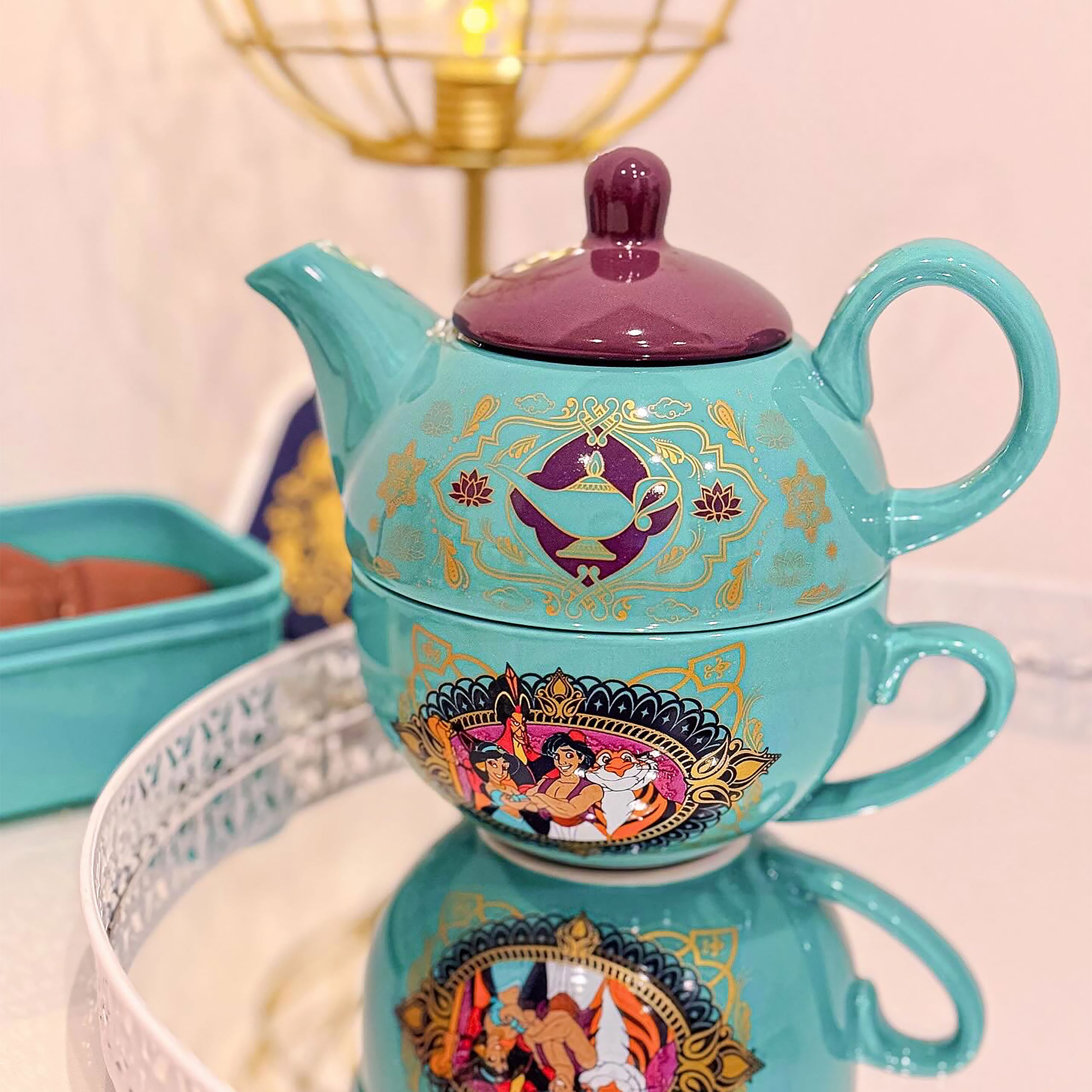 Product image Aladdin - Always Wishing for Adventure Tea Pot with Cup