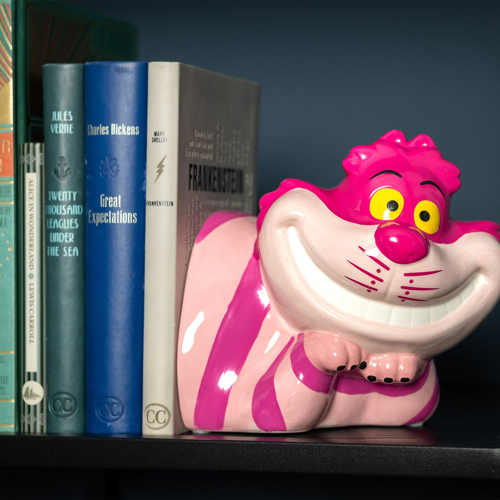 Zdjęcie produktu Alicja w Krainie Czarów - Podpórki do książek z Cheshire Cat