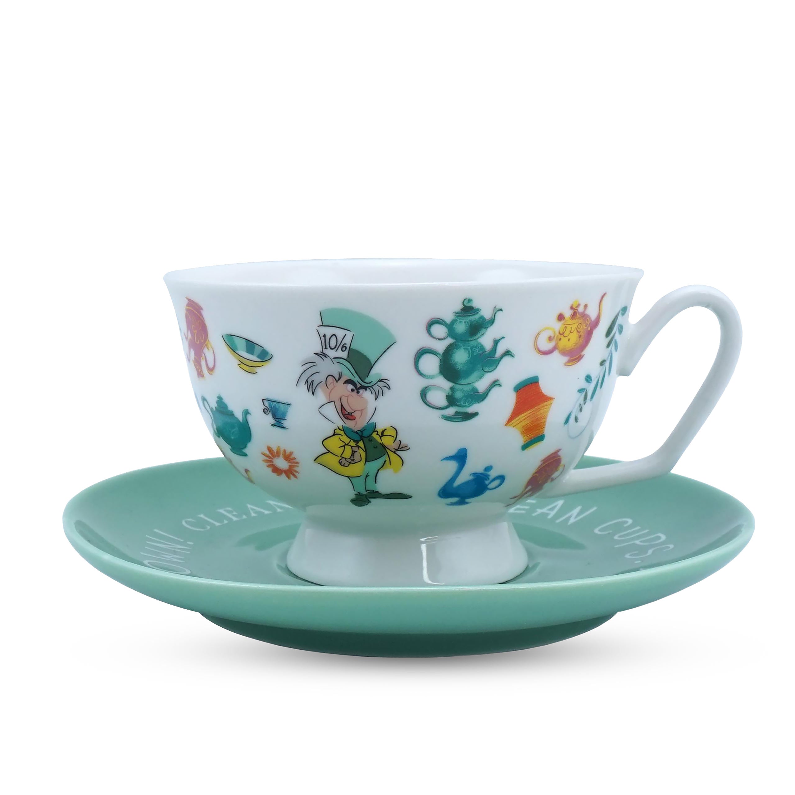 Product image Alice in Wonderland - Hatter mug with plate