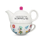 Zdjęcie produktu Alicja w Krainie Czarów - Looking For Wonderland Dzbanek do herbaty z filiżanką