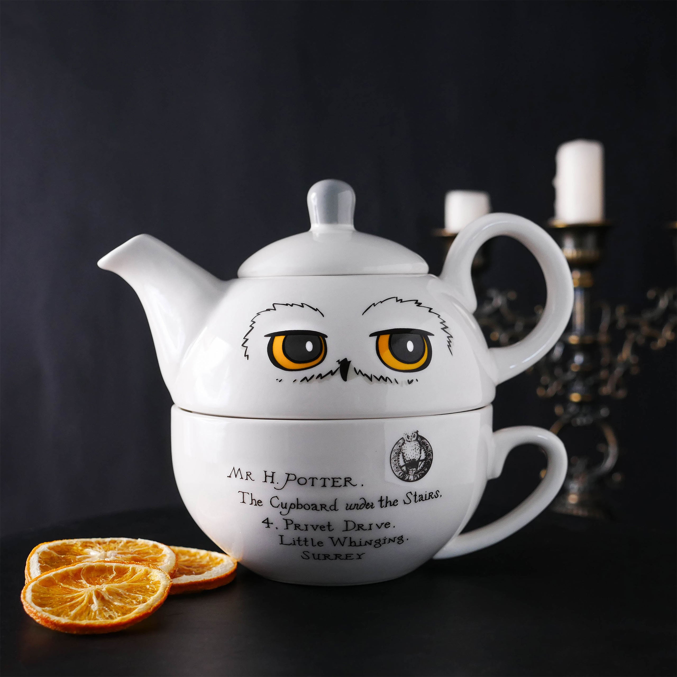 Zdjęcie produktu Harry Potter - Dzbanek do herbaty Hedwiga z filiżanką