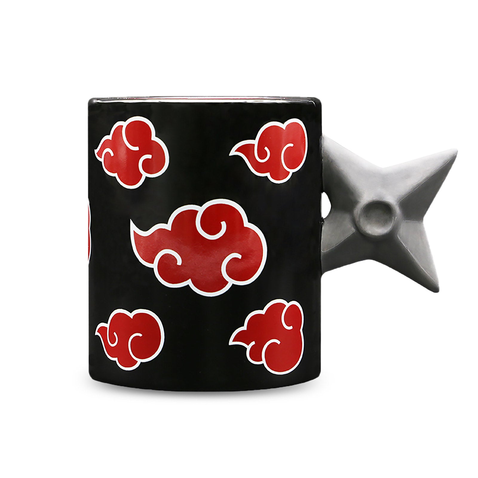 Zdjęcie produktu Naruto Shippuden - Kubek Shuriken Akatsuki z uchwytem 3D