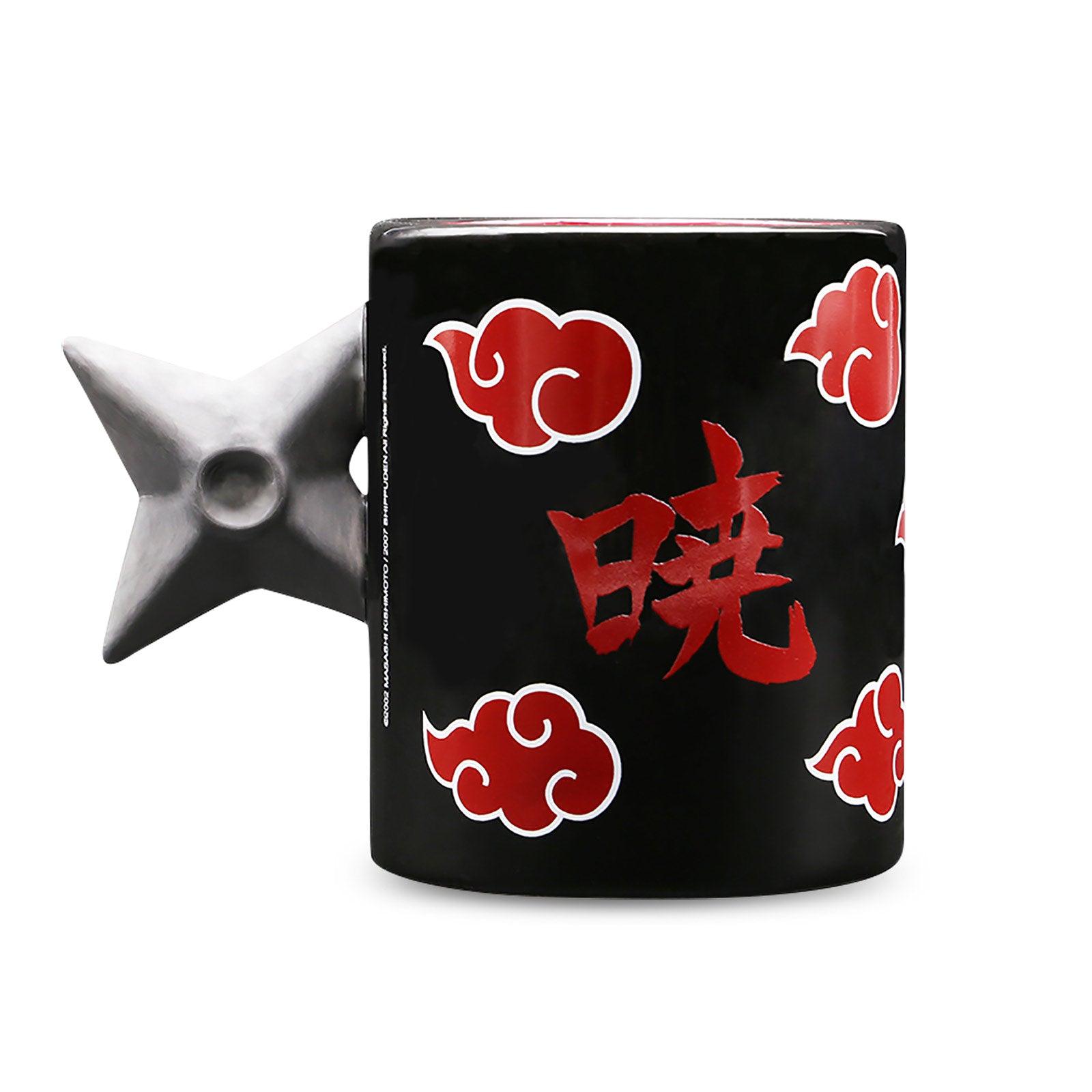 Zdjęcie produktu Naruto Shippuden - Kubek Shuriken Akatsuki z uchwytem 3D