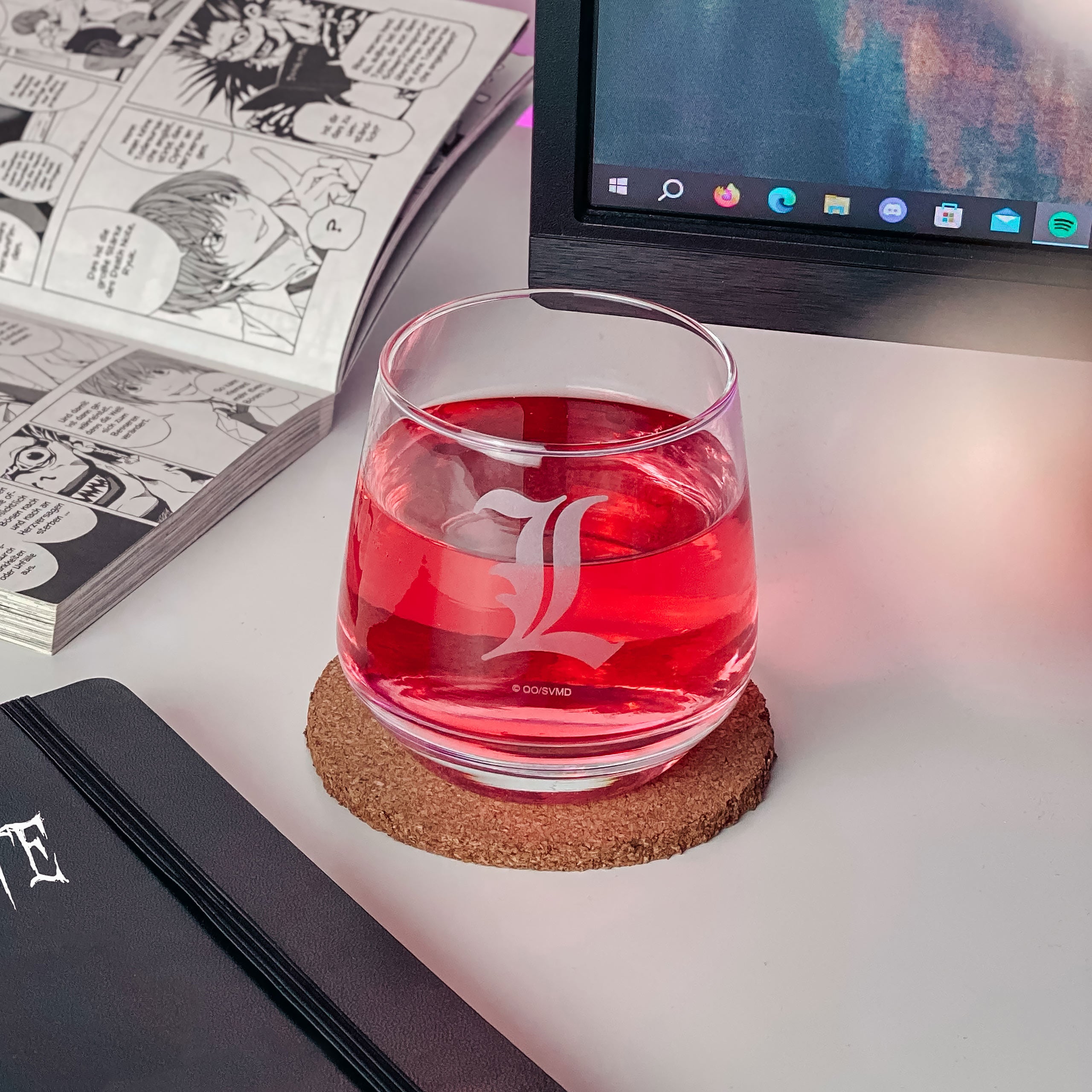 Zdjęcie produktu Death Note - Zestaw Szklanek Kira & L