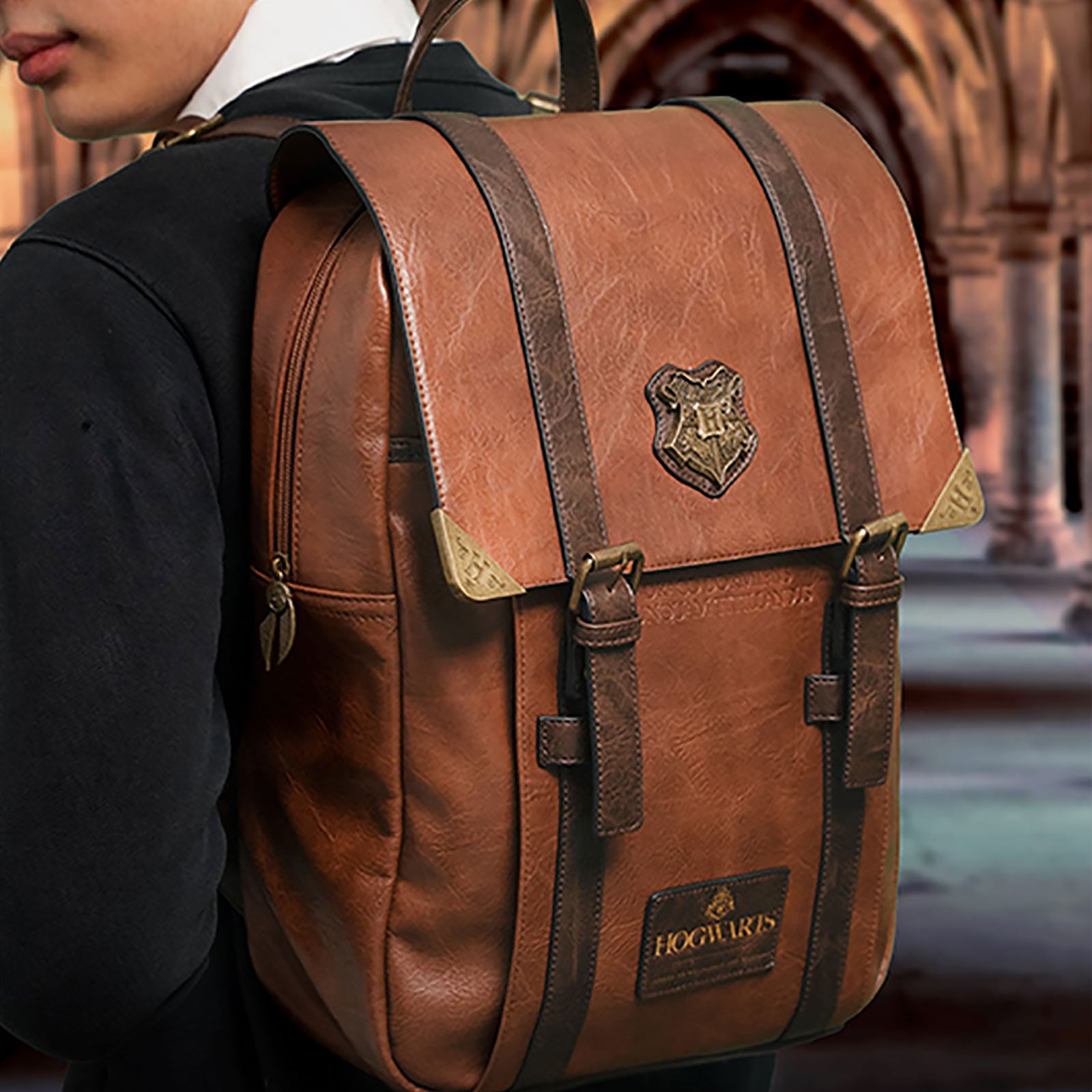 Zdjęcie produktu Harry Potter - Brązowy plecak Hogwarts