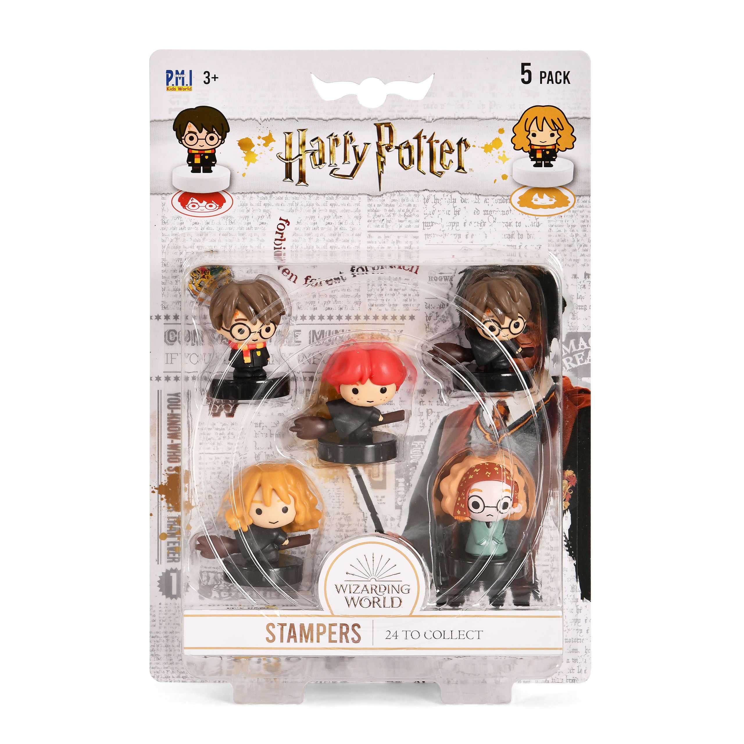 Zdjęcie produktu Harry Potter - Chibi Mystery Pieczątki Zestaw 5 sztuk A