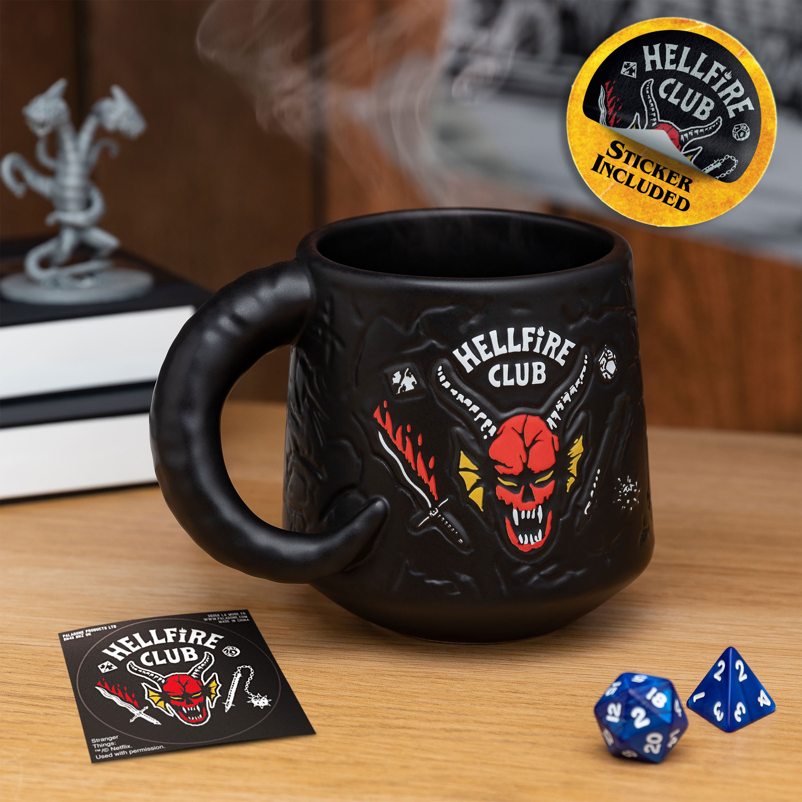 Zdjęcie produktu Stranger Things - Kubek Hellfire Club