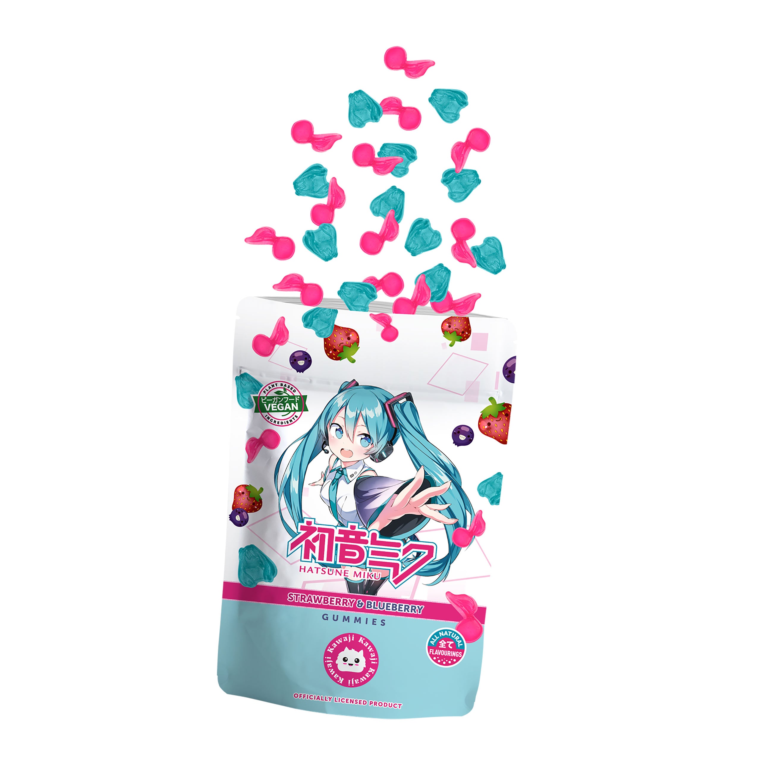Zdjęcie produktu Hatsune Miku - Powerbeärs Kawaii Żelki Wegańskie