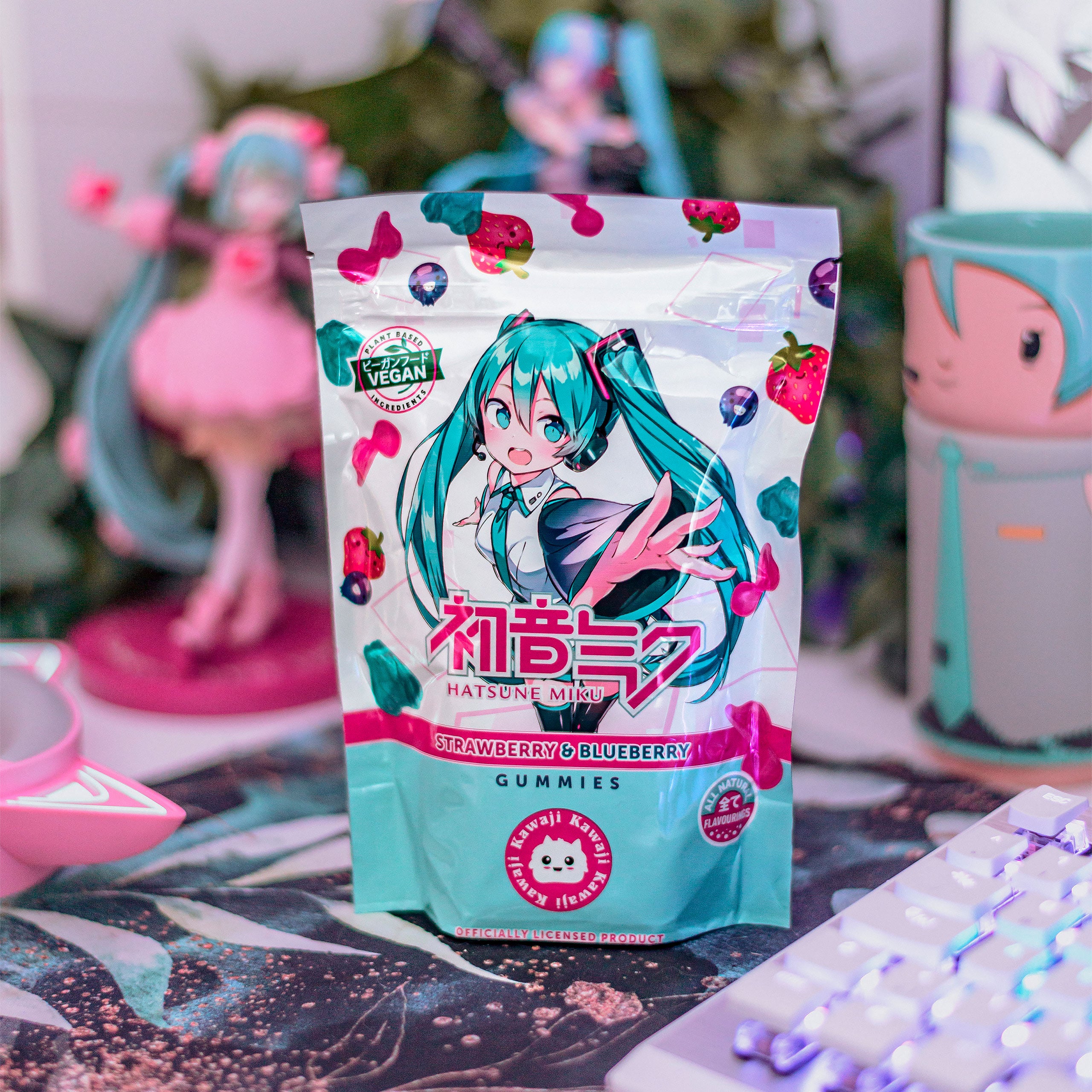 Zdjęcie produktu Hatsune Miku - Powerbeärs Kawaii Żelki Wegańskie