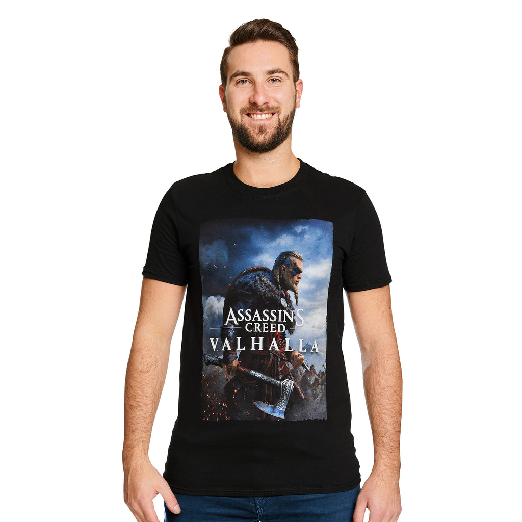 Zdjęcie produktu Eivor Valhalla T-Shirt czarne - Assassin's Creed