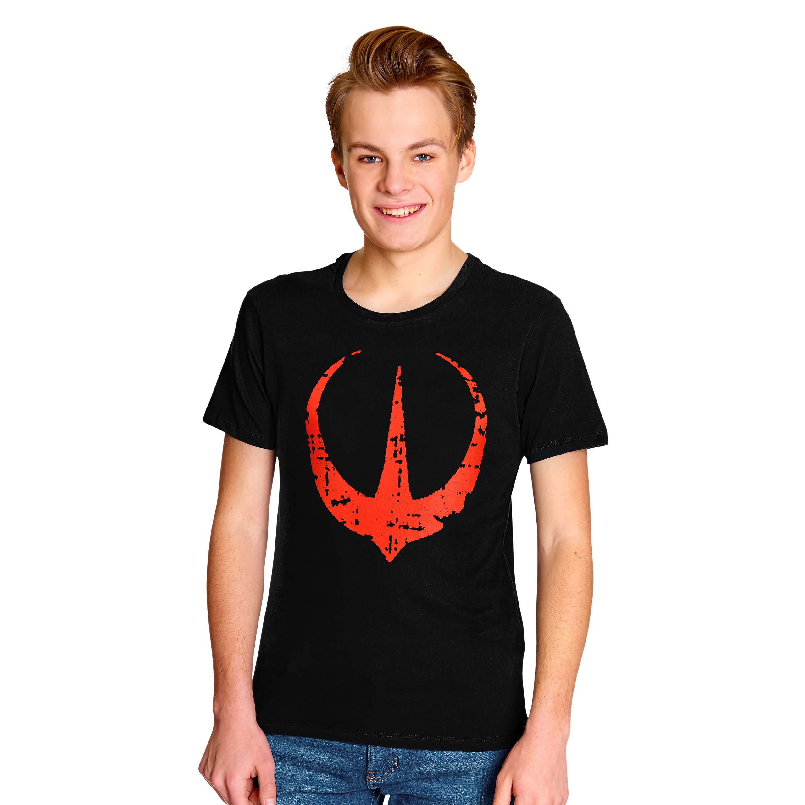 Zdjęcie produktu Koszulka Rebellion Logo czarna - Star Wars Andor