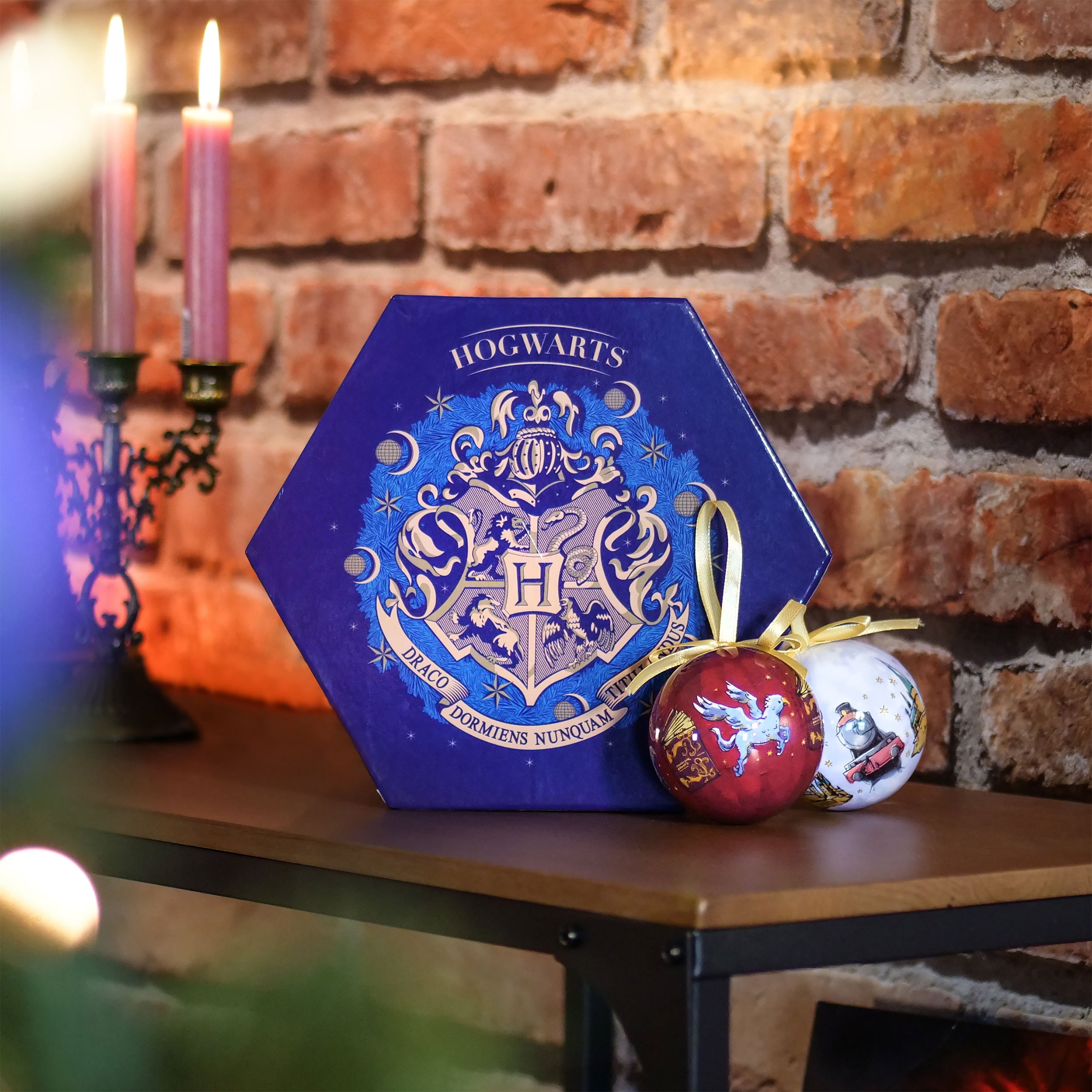 Zdjęcie produktu Bombki choinkowe Wizarding World, zestaw 14 sztuk - Harry Potter