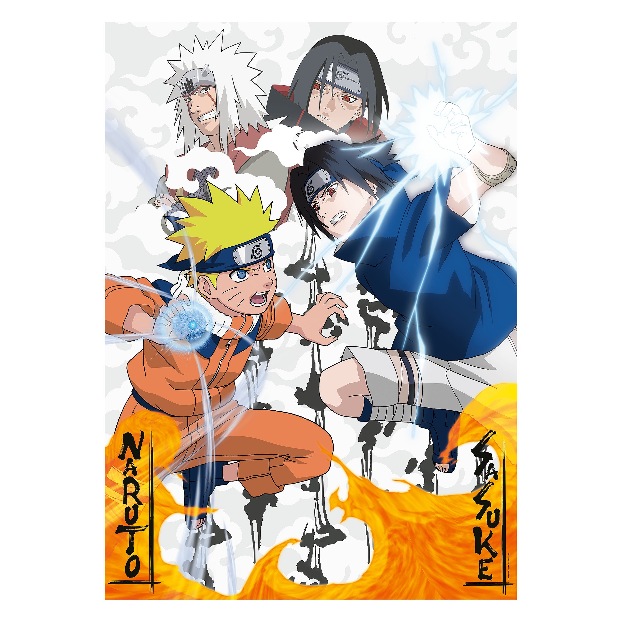 Zdjęcie produktu Puzzle Naruto vs. Sasuke