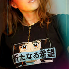 Zdjęcie produktu Star Wars - Manga Leia T-Shirt czarny