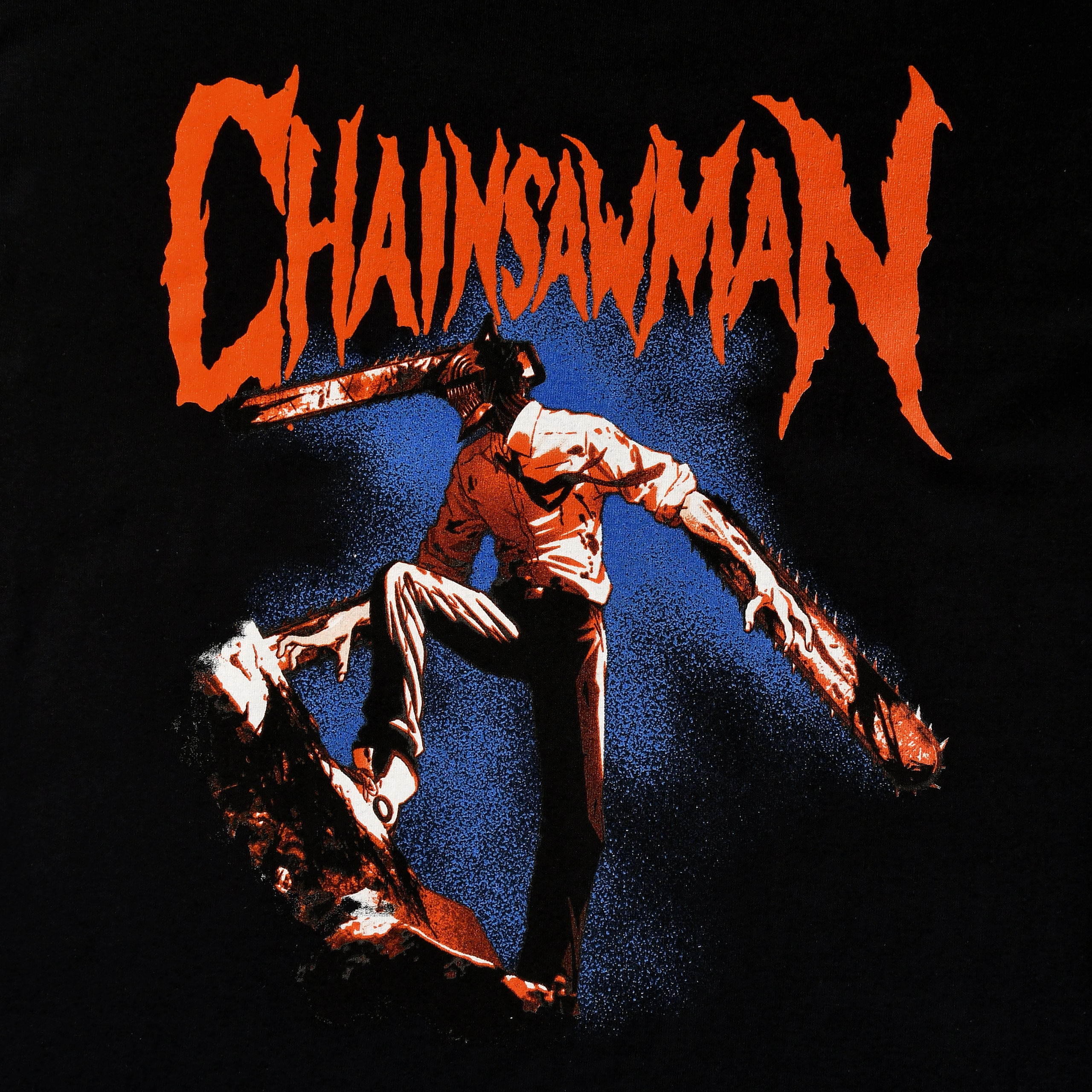 Zdjęcie produktu Chainsaw Man - Czerwona Logo Koszulka czarna