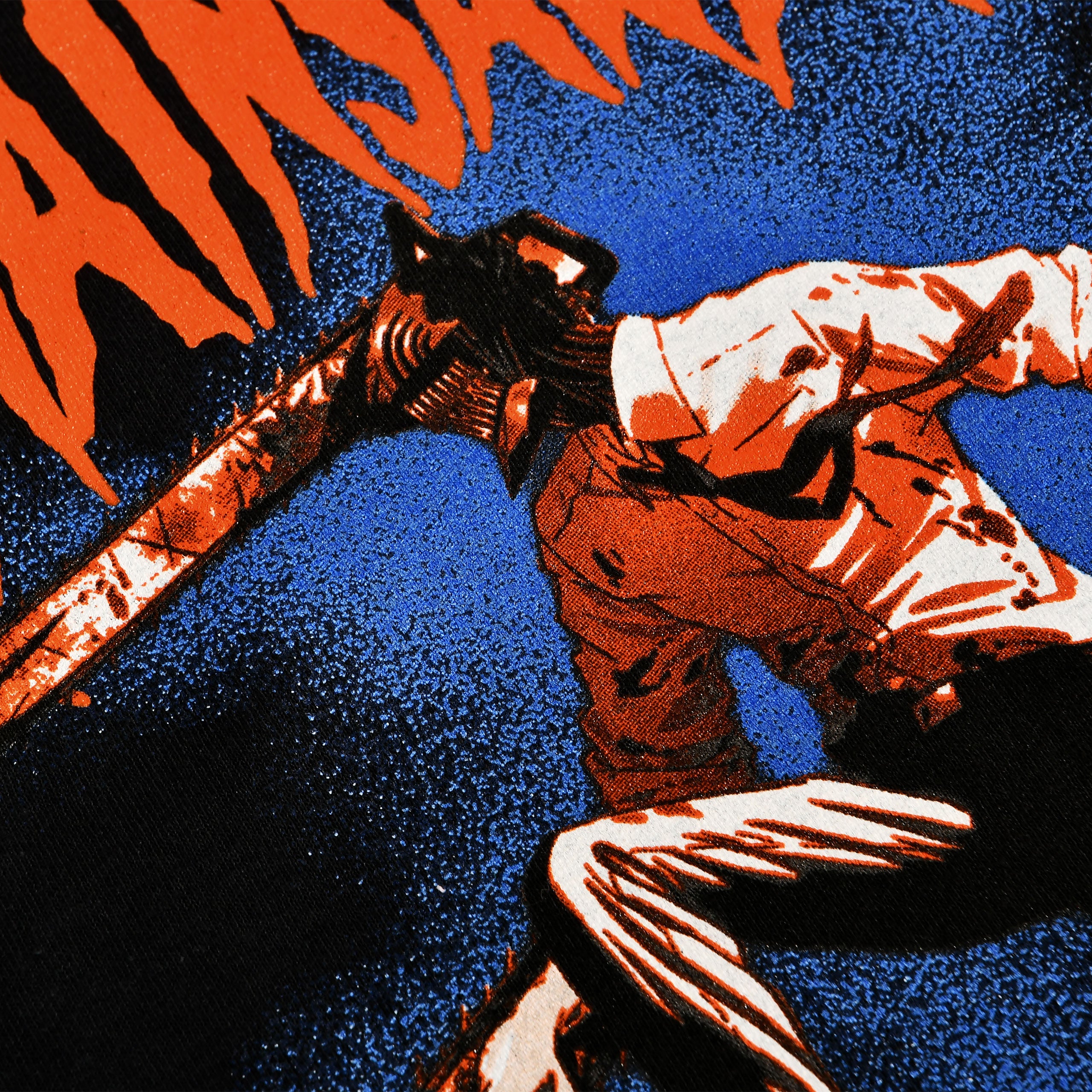 Zdjęcie produktu Chainsaw Man - Czerwona Logo Koszulka czarna