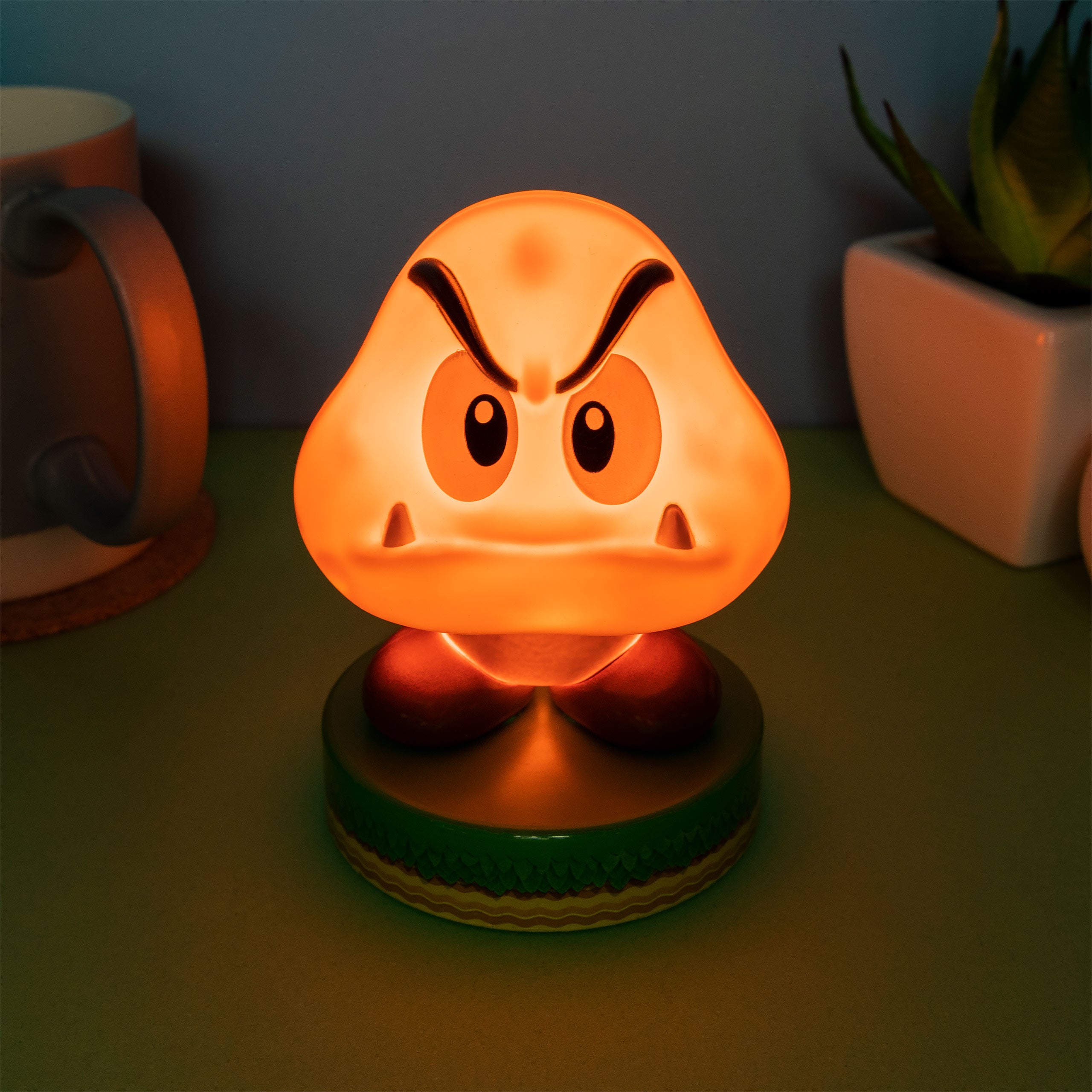 Zdjęcie produktu Super Mario - Gumba Icons 3D Lampa Stołowa