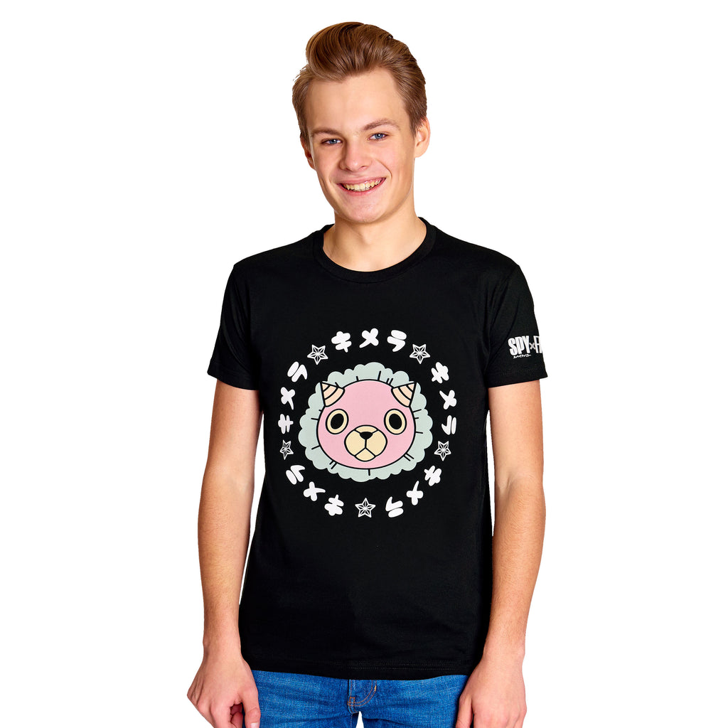 Zdjęcie produktu Spy x Family - Chimera Face Kanji T-Shirt czarne