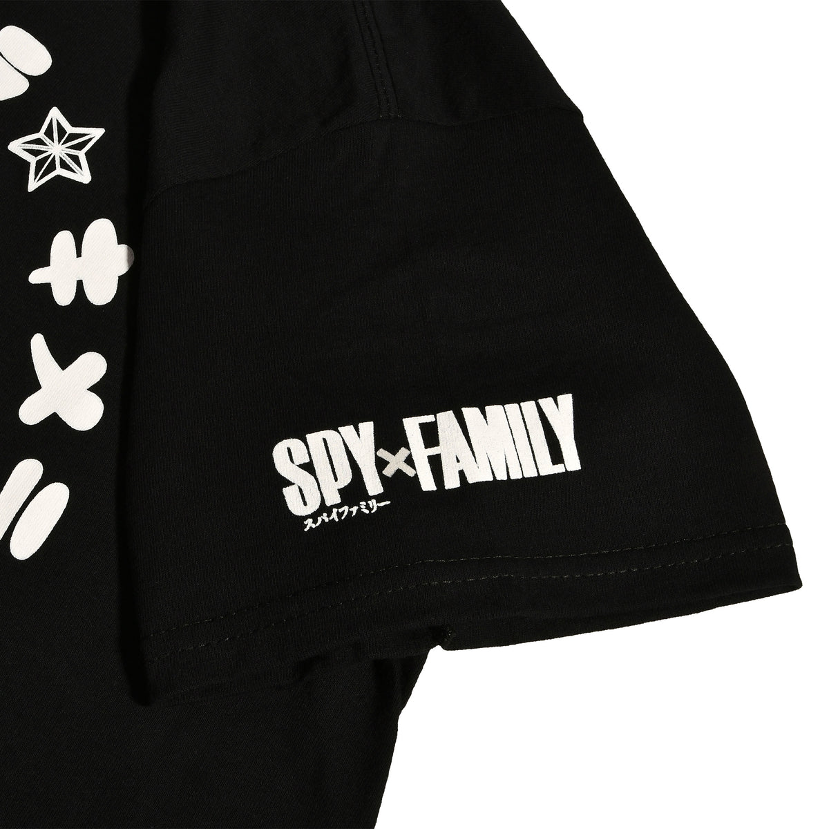 Zdjęcie produktu Spy x Family - Chimera Face Kanji T-Shirt czarne
