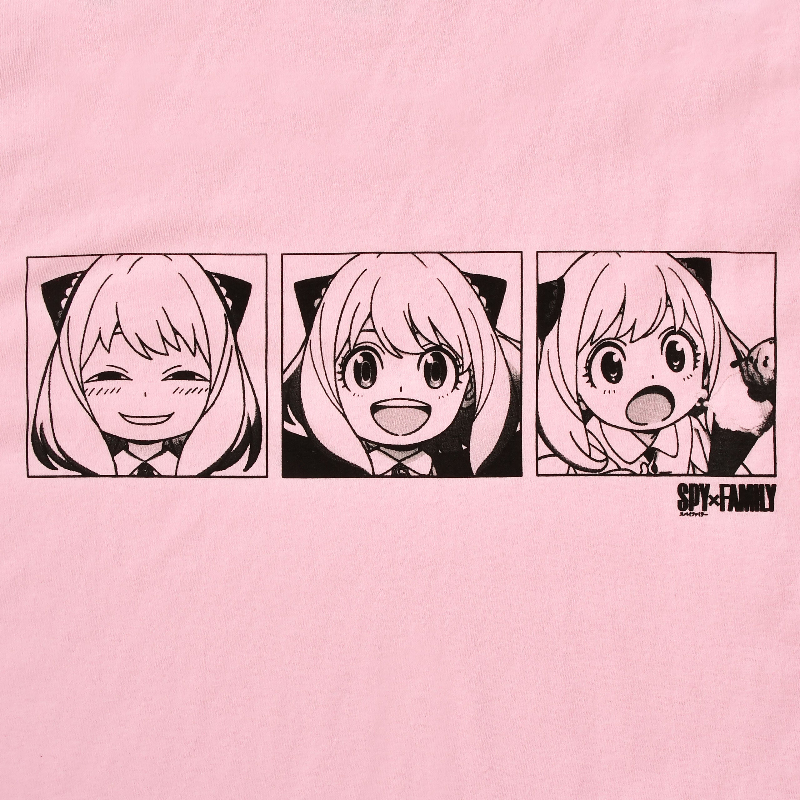 Zdjęcie produktu Spy x Family - Emocje Anyi T-Shirt różowe