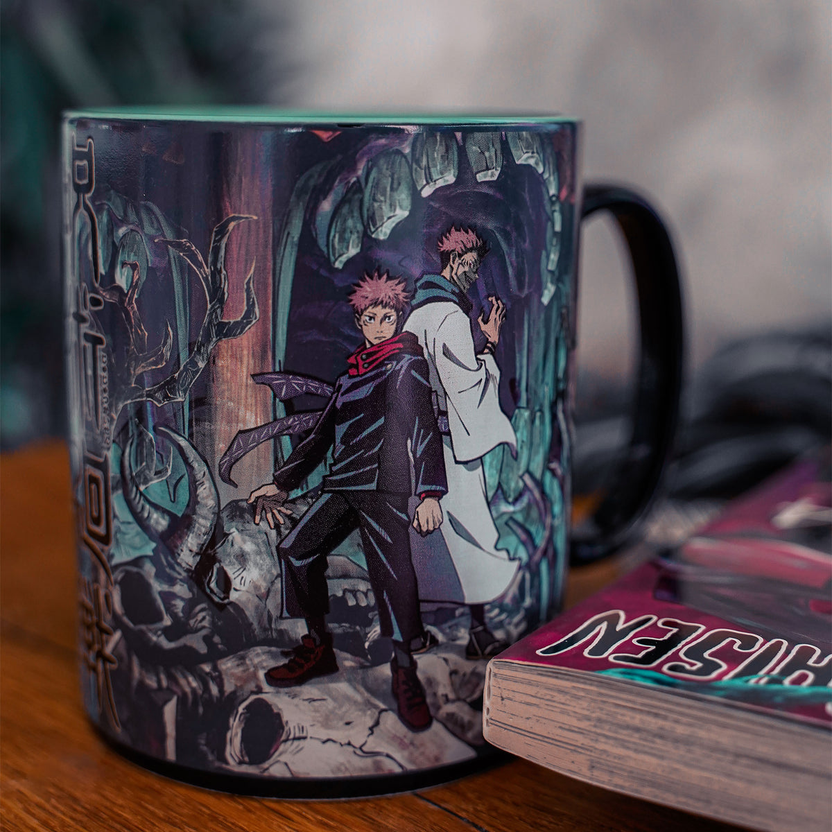 Zdjęcie produktu Jujutsu Kaisen - Kubek termiczny Itadori & Sukuna