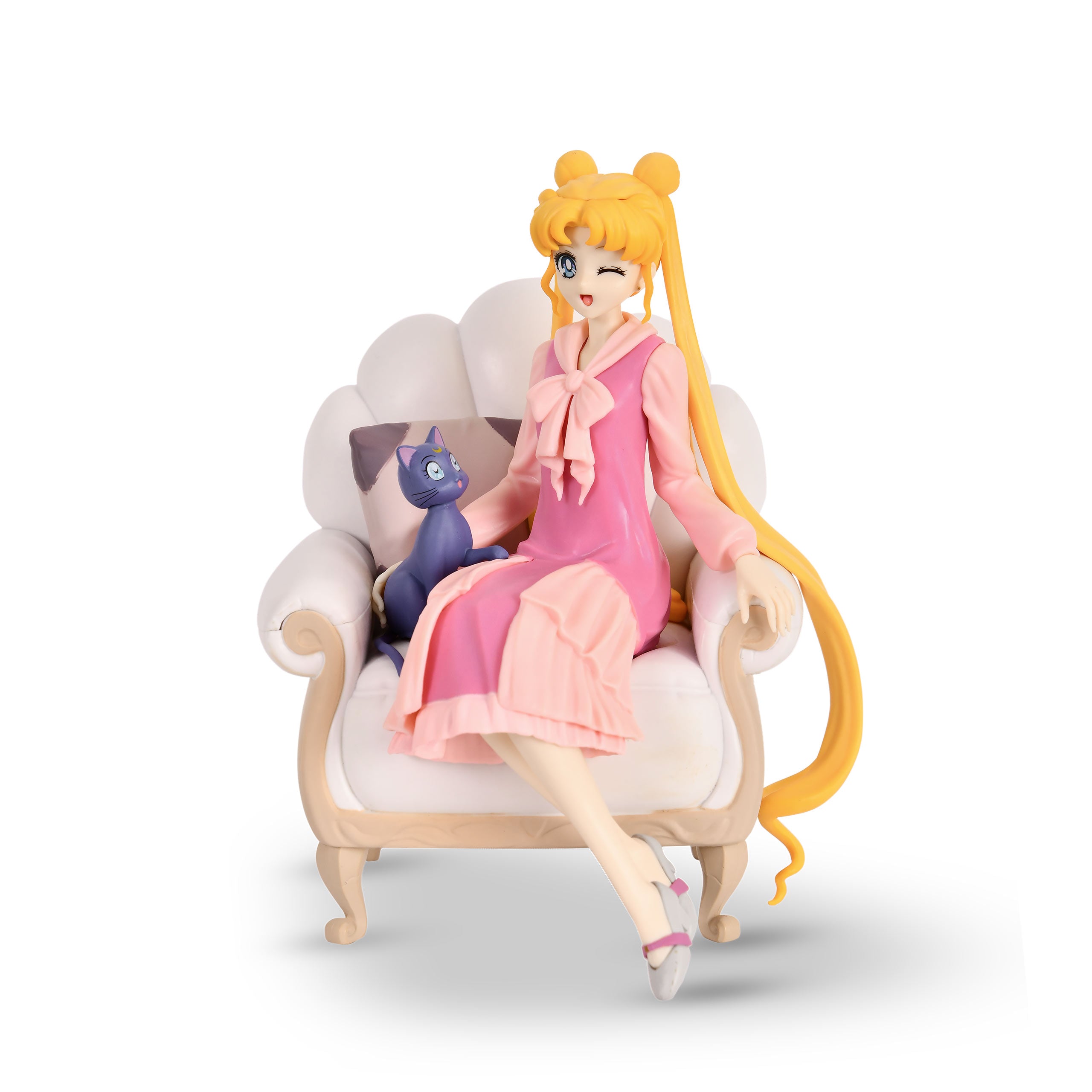 Zdjęcie produktu Sailor Moon Cosmos - Figurka Usagi i Luna Diorama