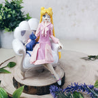Zdjęcie produktu Sailor Moon Cosmos - Figurka Usagi i Luna Diorama