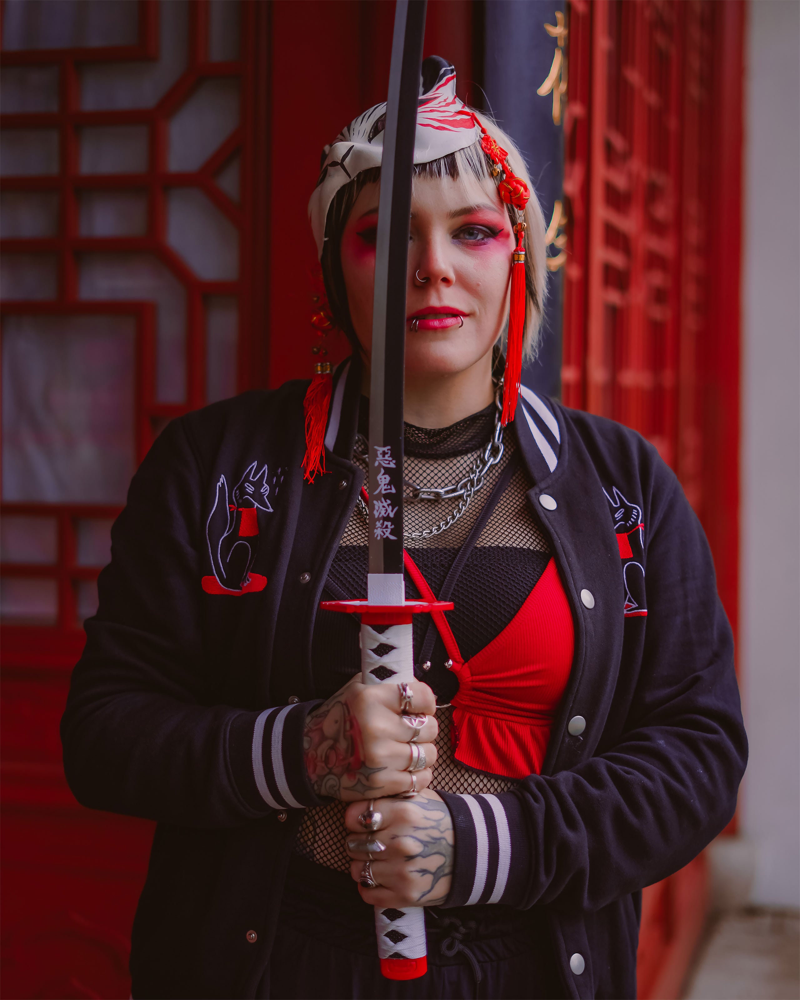 Zdjęcie produktu Giyu Katana dla fanów Demon Slayer