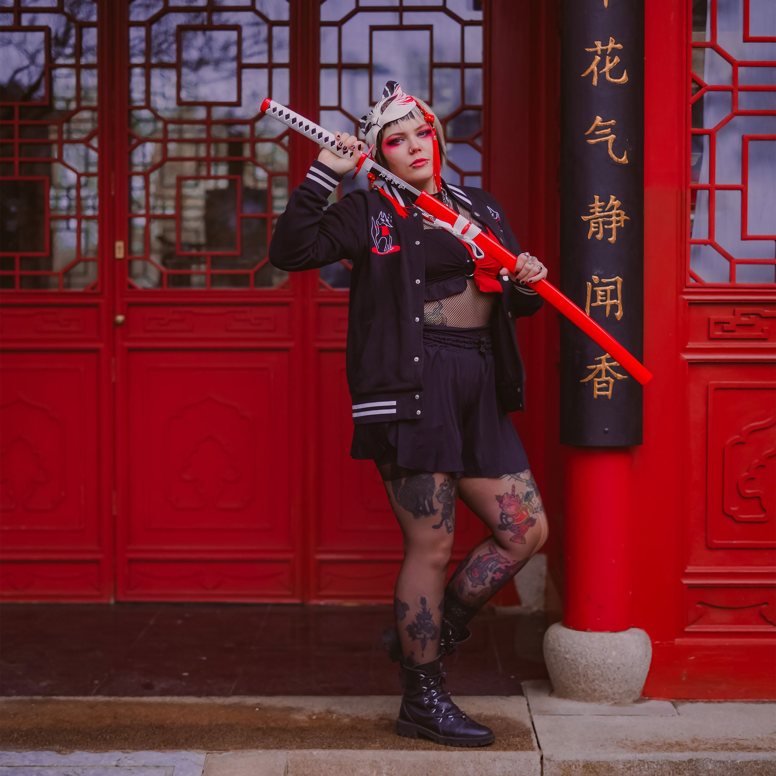 Zdjęcie produktu Giyu Katana dla fanów Demon Slayer