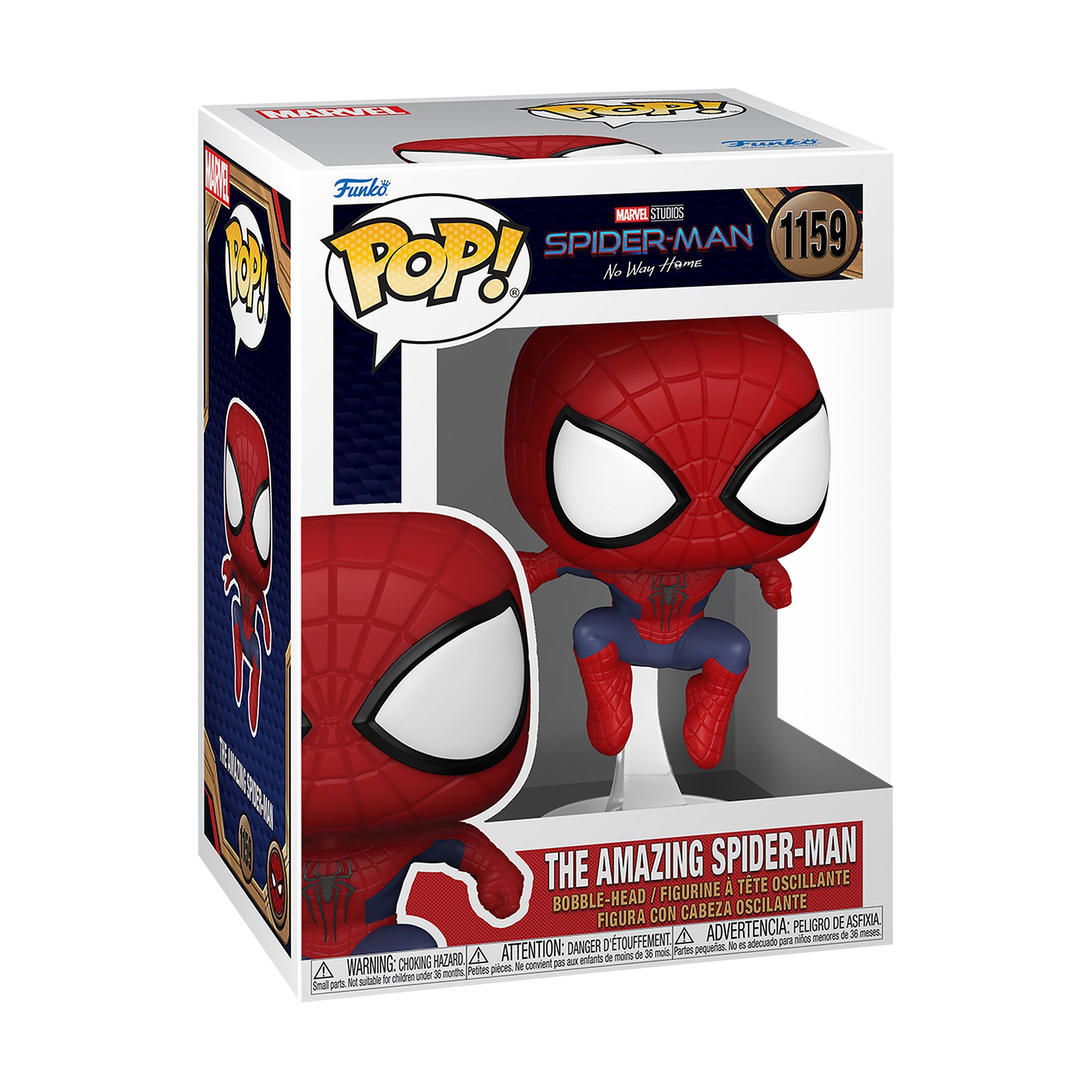 Zdjęcie produktu Spider-Man: Bez drogi do domu - Amazing Spider-Man Funko Pop figurka z kiwającą głową