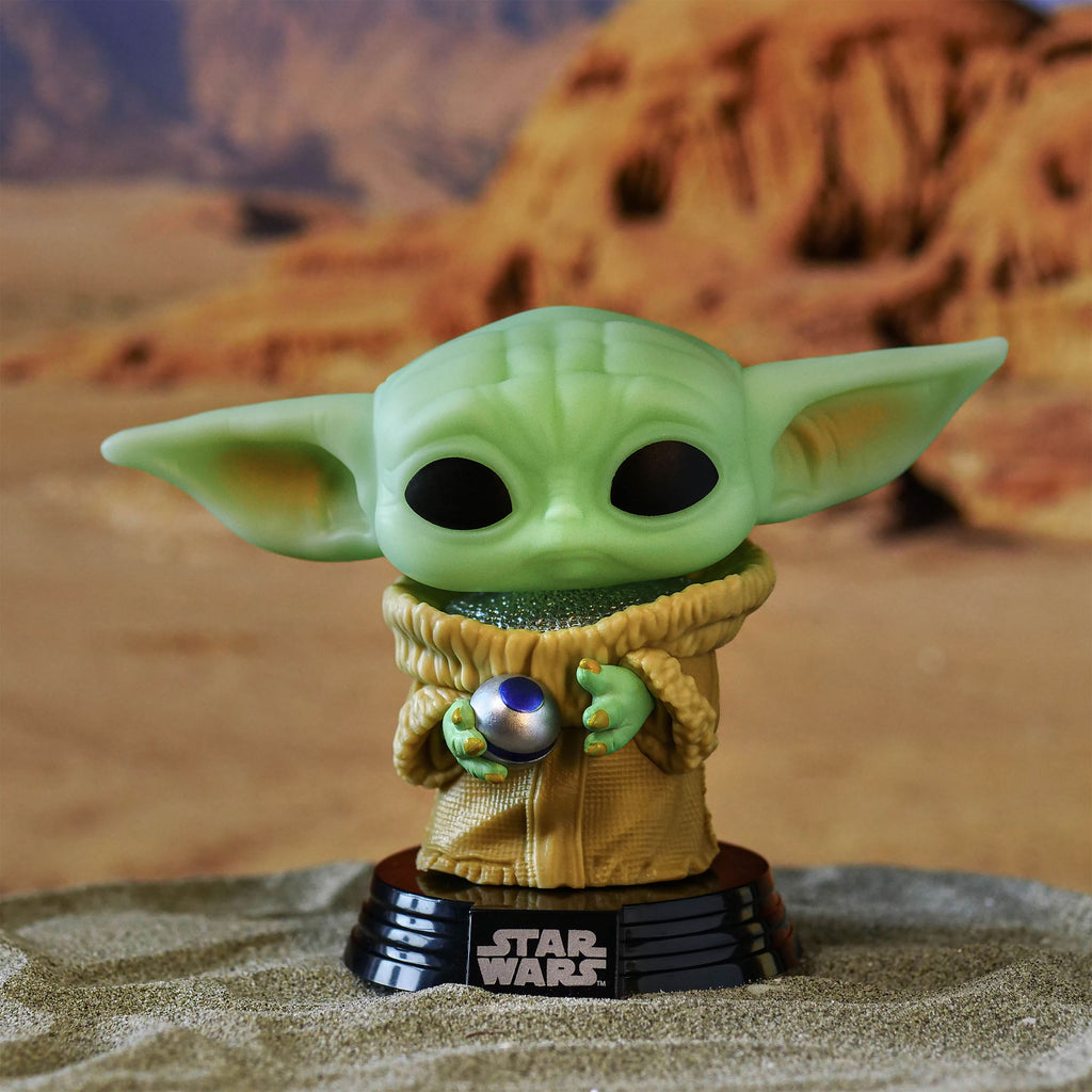 Zdjęcie produktu Star Wars - Grogu z pancerzem Funko Pop figurka z kiwającą głową