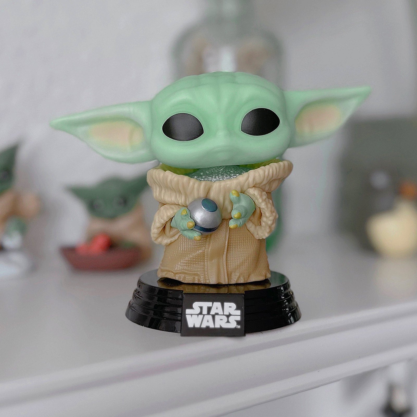 Zdjęcie produktu Star Wars - Grogu z pancerzem Funko Pop figurka z kiwającą głową