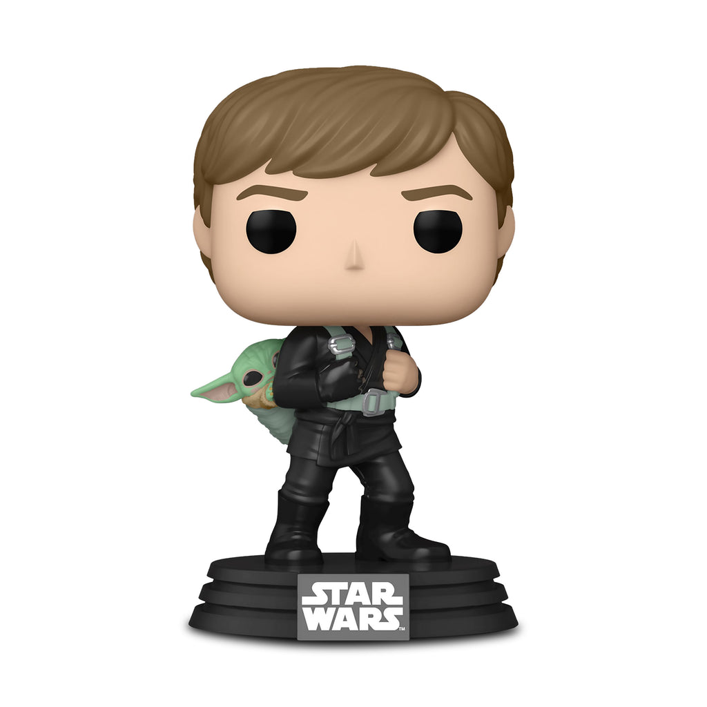 Product image Star Wars - Luke Skywalker with Grogu Funko Pop Bobblehead Figure