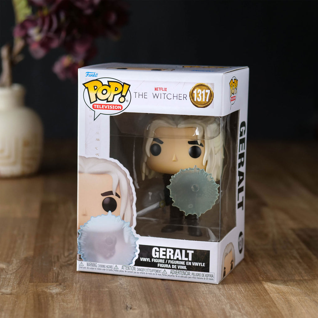 Zdjęcie produktu Wiedźmin - Geralt z tarczą Funko Pop Figurka