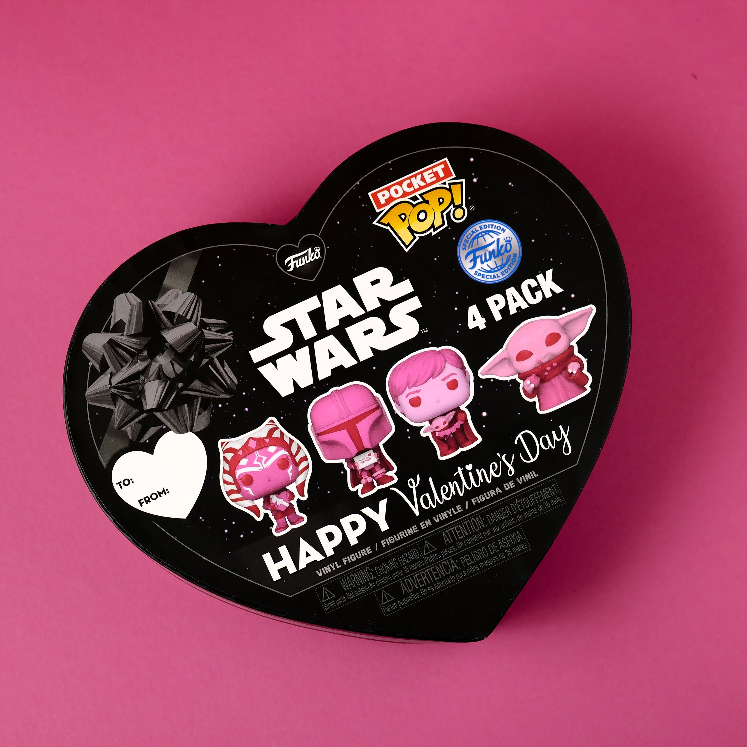 Product image Star Wars - Funko Pocket Pop 4-Pack Figure Set Valentine's Edition