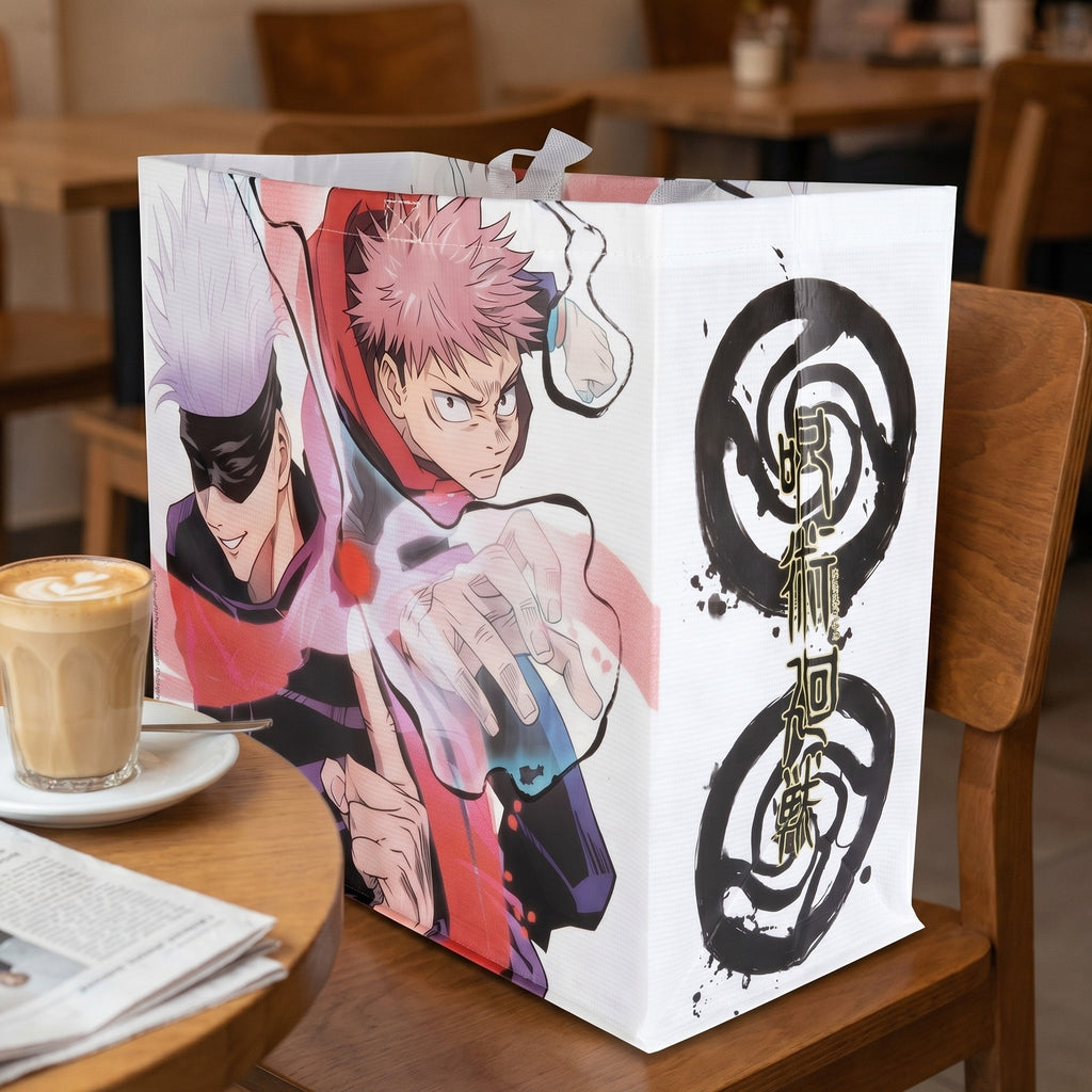 Zdjęcie produktu Jujutsu Kaisen - Torba na zakupy Satoru Gojo & Yuji Itadori