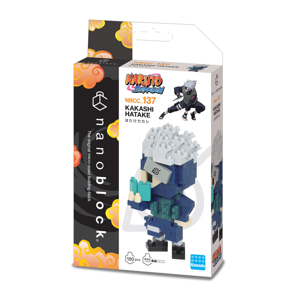 Zdjęcie produktu Naruto Shippuden - Kakashi Hatake nanoblock Mini figurka z klocków