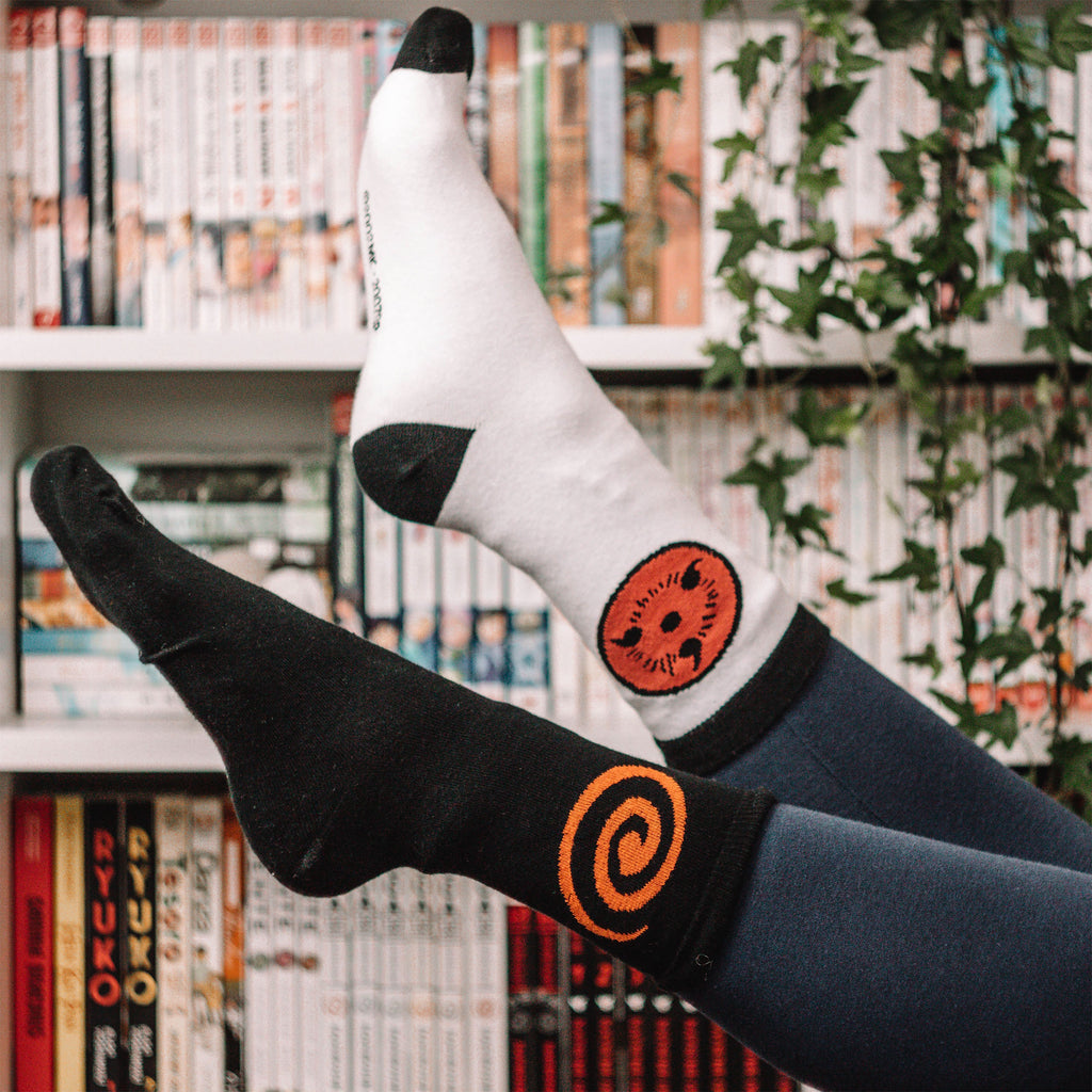Zdjęcie produktu Naruto Shippuden - Skarpety Sasuke Symbol Zestaw 3 pary