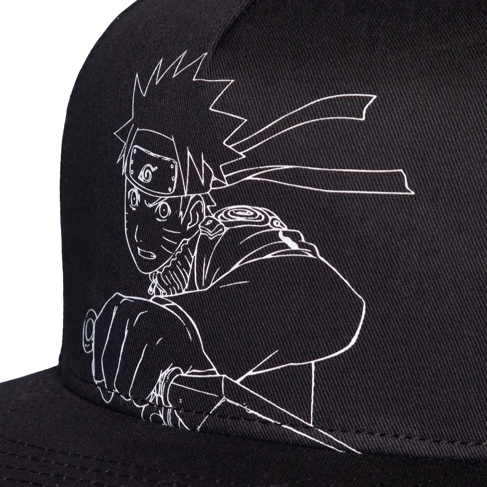 Zdjęcie produktu Naruto Shippuden - Czapka Snapback z konturami postaci