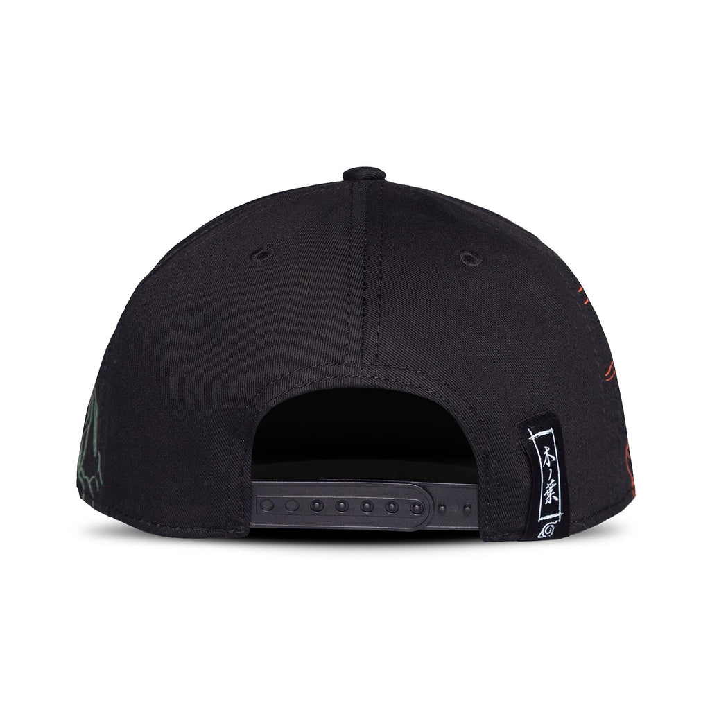 Zdjęcie produktu Naruto Shippuden - Czapka Snapback z konturami postaci