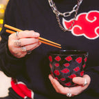 Zdjęcie produktu Naruto - Akatsuki Miska do Ramen z Pałeczkami