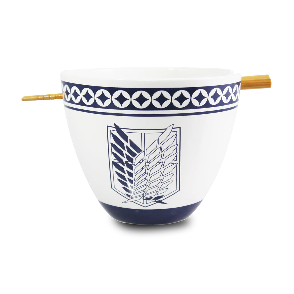 Product image Attack on Titan - Scout Symbol Ramen Bowl with Chopsticks