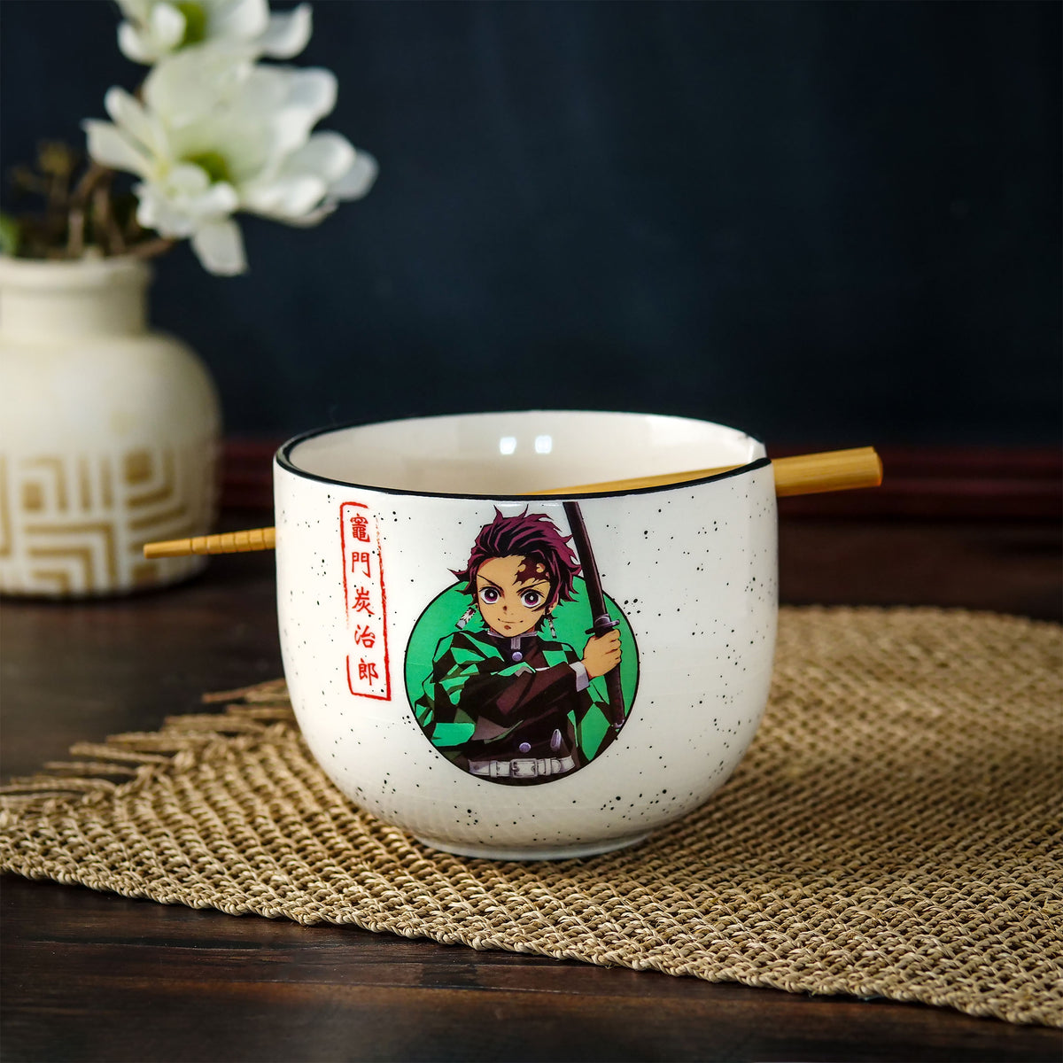 Zdjęcie produktu Demon Slayer - Tanjiro Kamado Miska do Ramen z Pałeczkami