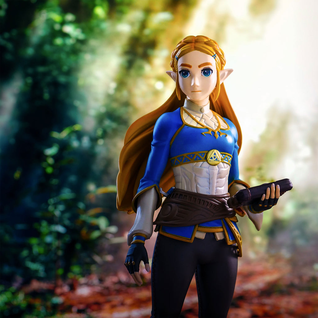 Zdjęcie produktu The Legend of Zelda - Breath of the Wild Zelda Statue Collector's Edition z funkcją podświetlenia